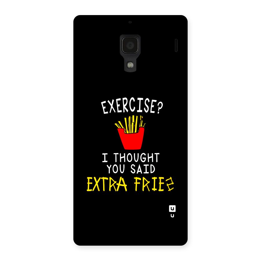 Extra Fries Back Case for Redmi 1s