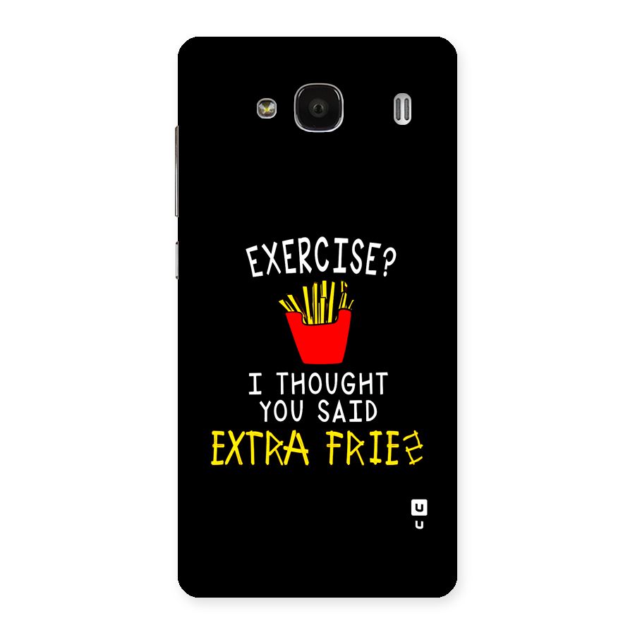Extra Fries Back Case for Redmi 2
