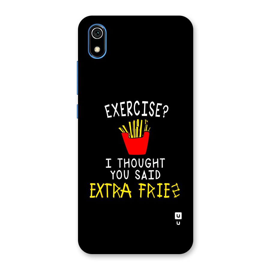 Extra Fries Back Case for Redmi 7A