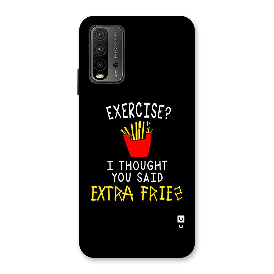Extra Fries Back Case for Redmi 9 Power