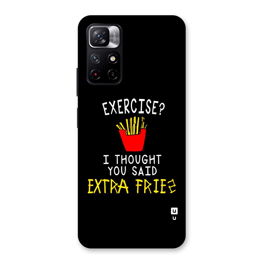 Extra Fries Back Case for Redmi Note 11T 5G