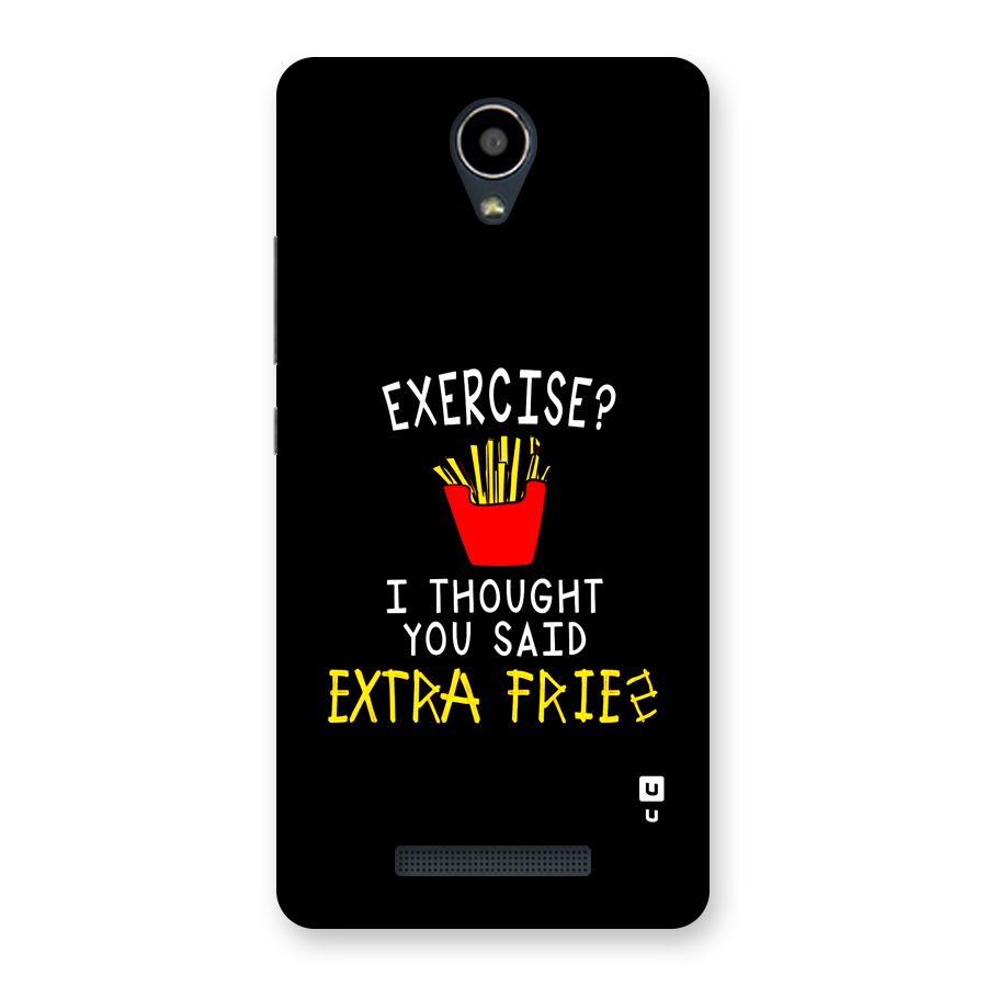 Extra Fries Back Case for Redmi Note 2