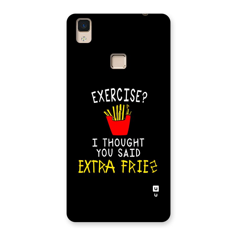 Extra Fries Back Case for V3 Max