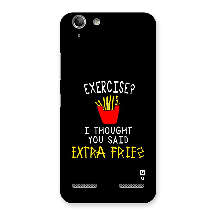 Extra Fries Back Case for Vibe K5