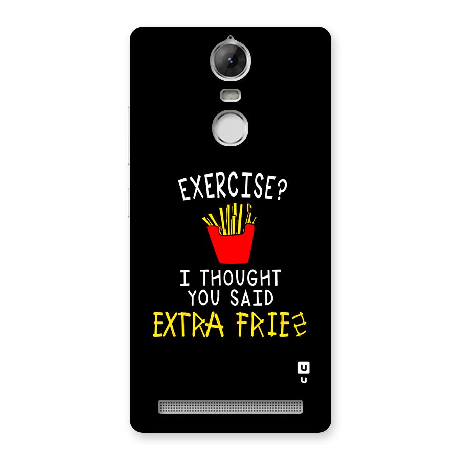 Extra Fries Back Case for Vibe K5 Note