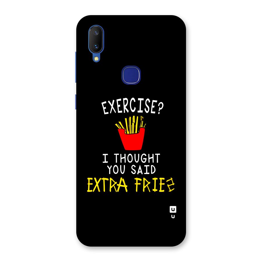 Extra Fries Back Case for Vivo V11