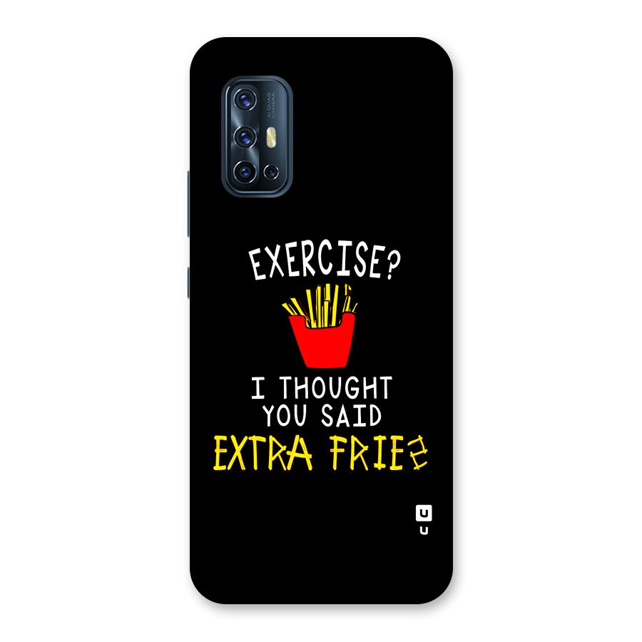 Extra Fries Back Case for Vivo V17