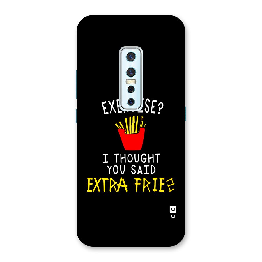 Extra Fries Back Case for Vivo V17 Pro