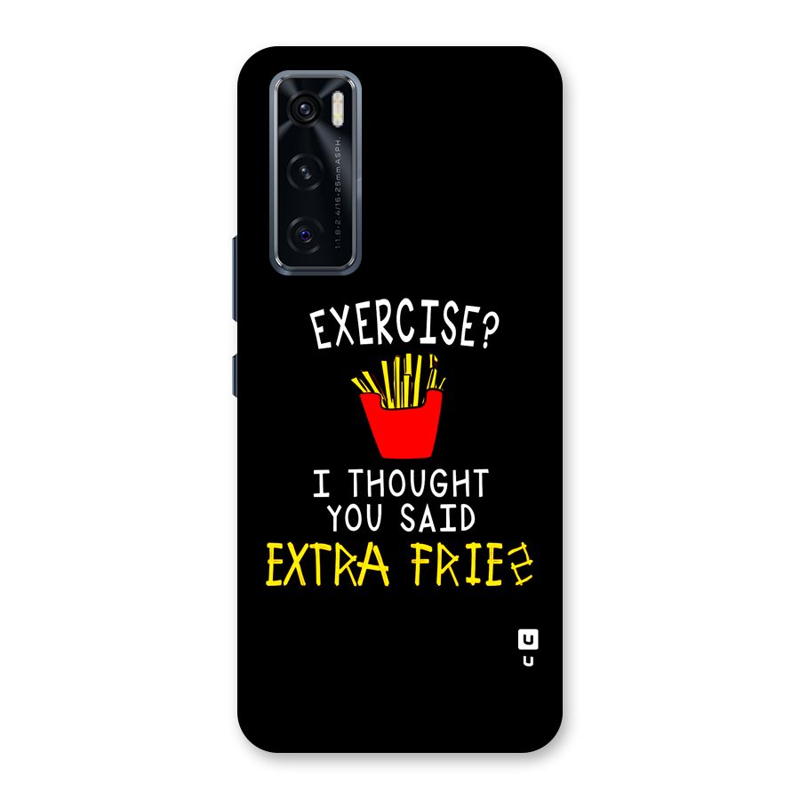Extra Fries Back Case for Vivo V20 SE