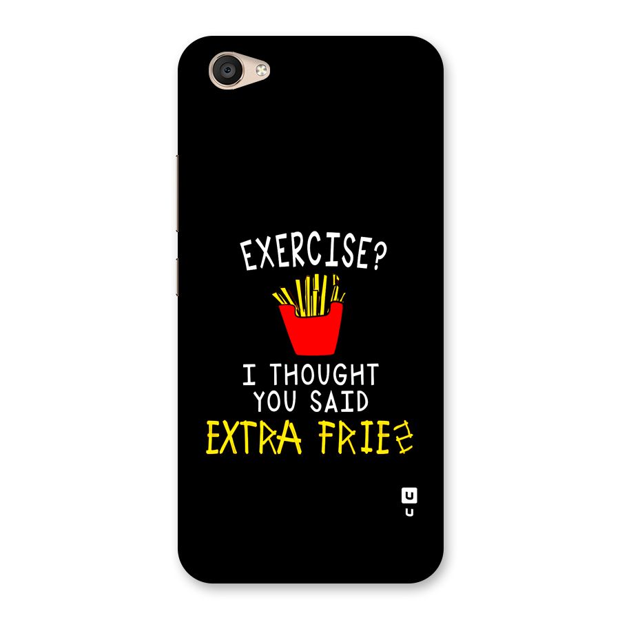Extra Fries Back Case for Vivo V5 Plus