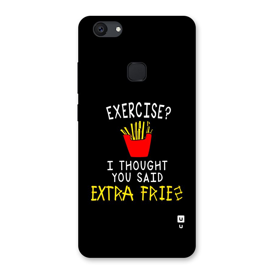 Extra Fries Back Case for Vivo V7 Plus