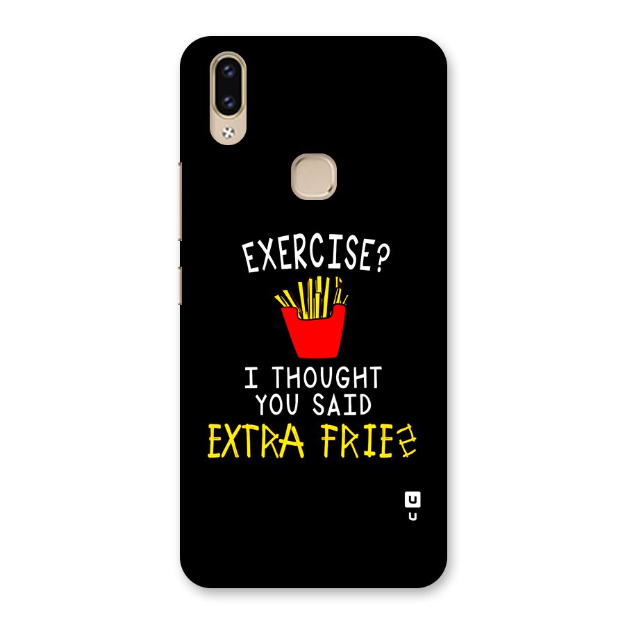 Extra Fries Back Case for Vivo V9 Youth