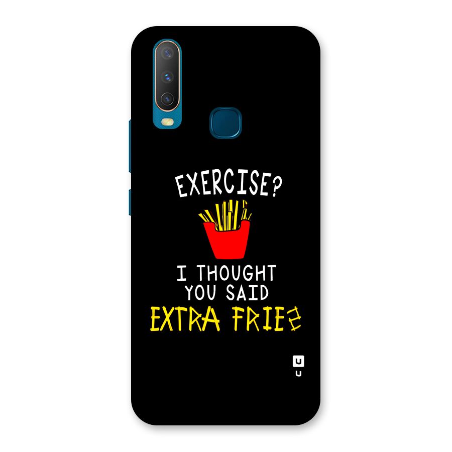 Extra Fries Back Case for Vivo Y11