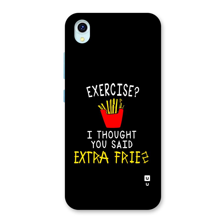Extra Fries Back Case for Vivo Y1s