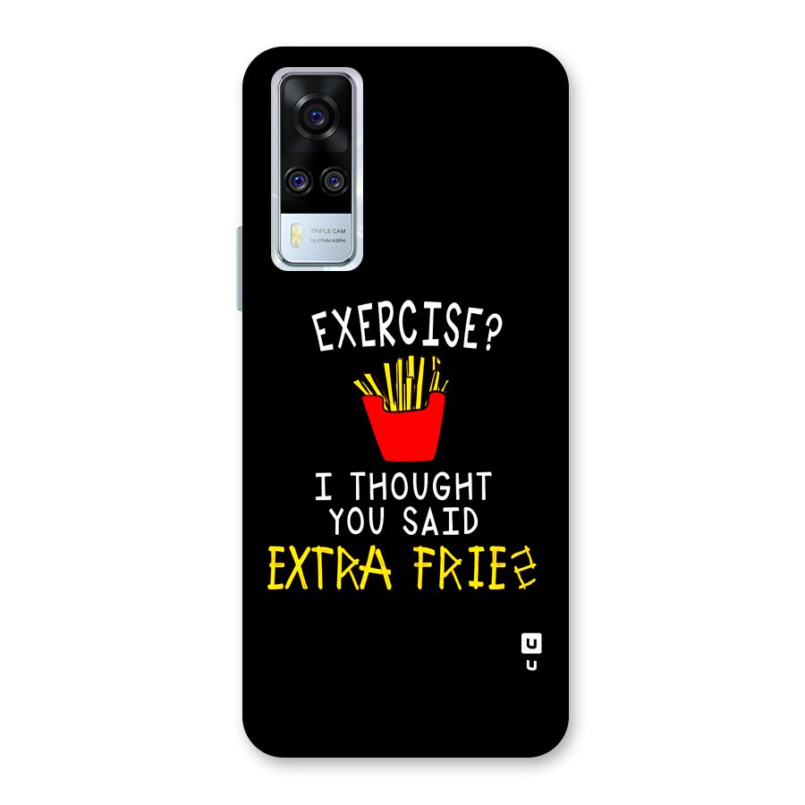 Extra Fries Back Case for Vivo Y31
