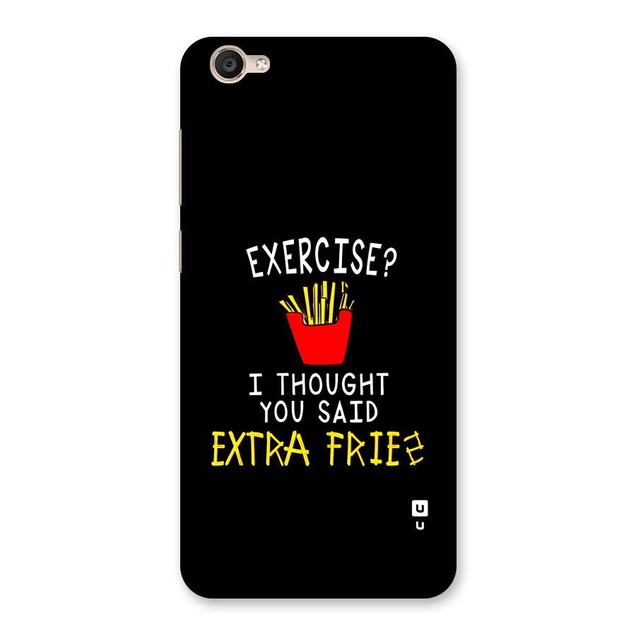Extra Fries Back Case for Vivo Y55s