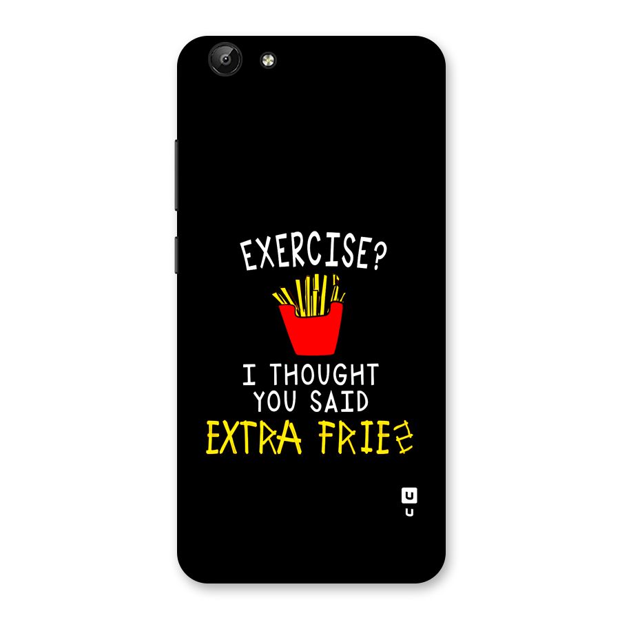 Extra Fries Back Case for Vivo Y69