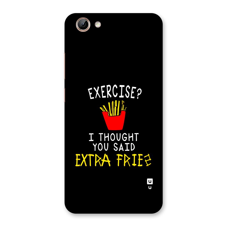 Extra Fries Back Case for Vivo Y71i