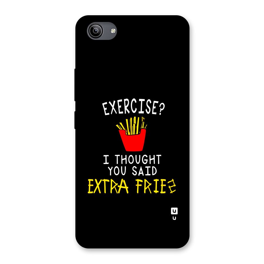 Extra Fries Back Case for Vivo Y81i