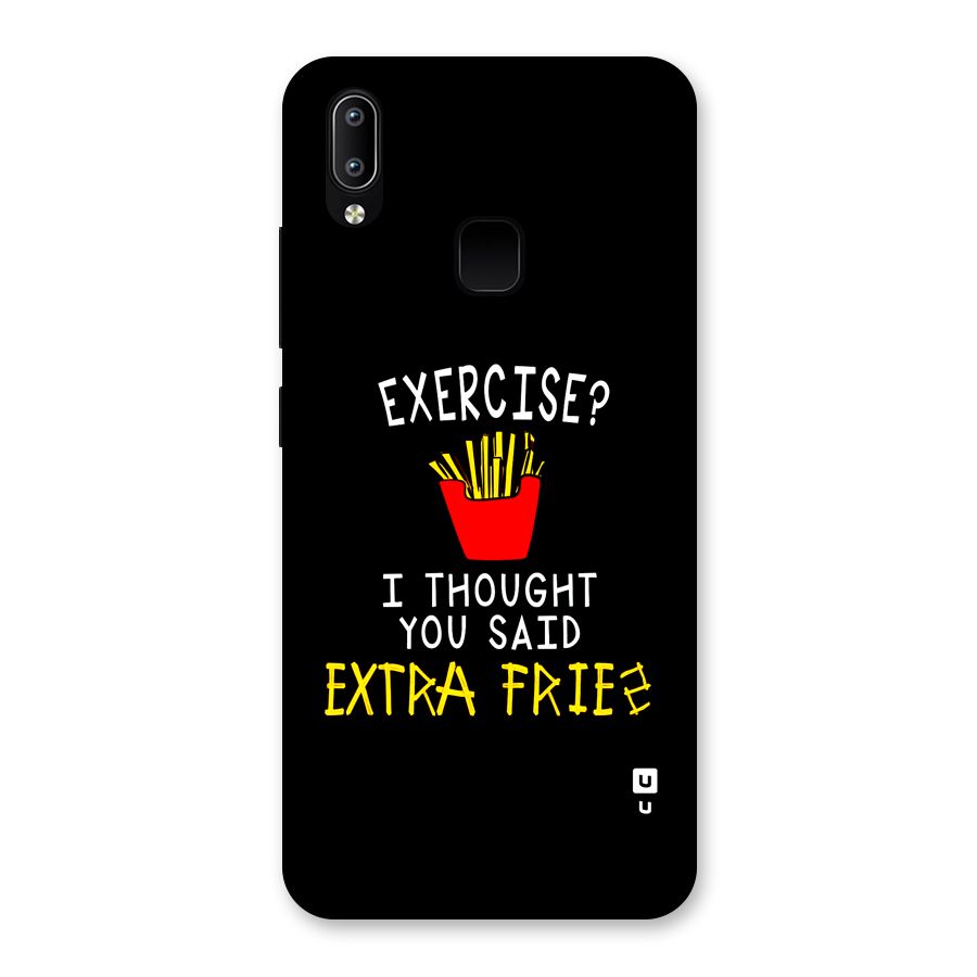 Extra Fries Back Case for Vivo Y93