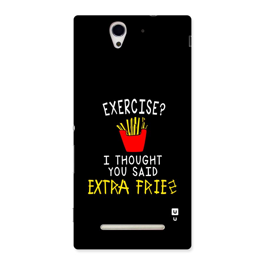 Extra Fries Back Case for Xperia C3