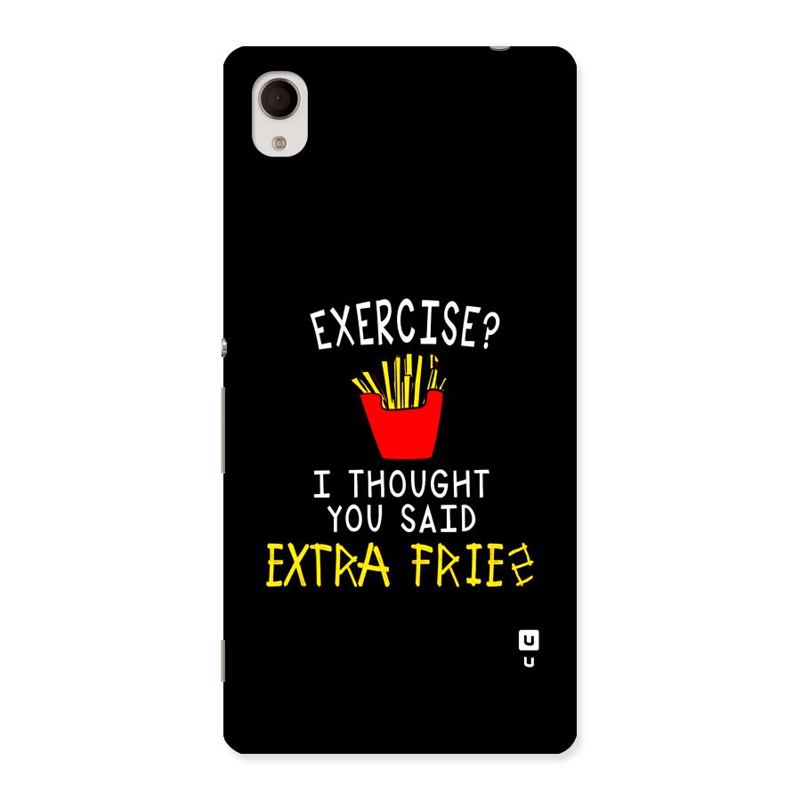 Extra Fries Back Case for Xperia M4