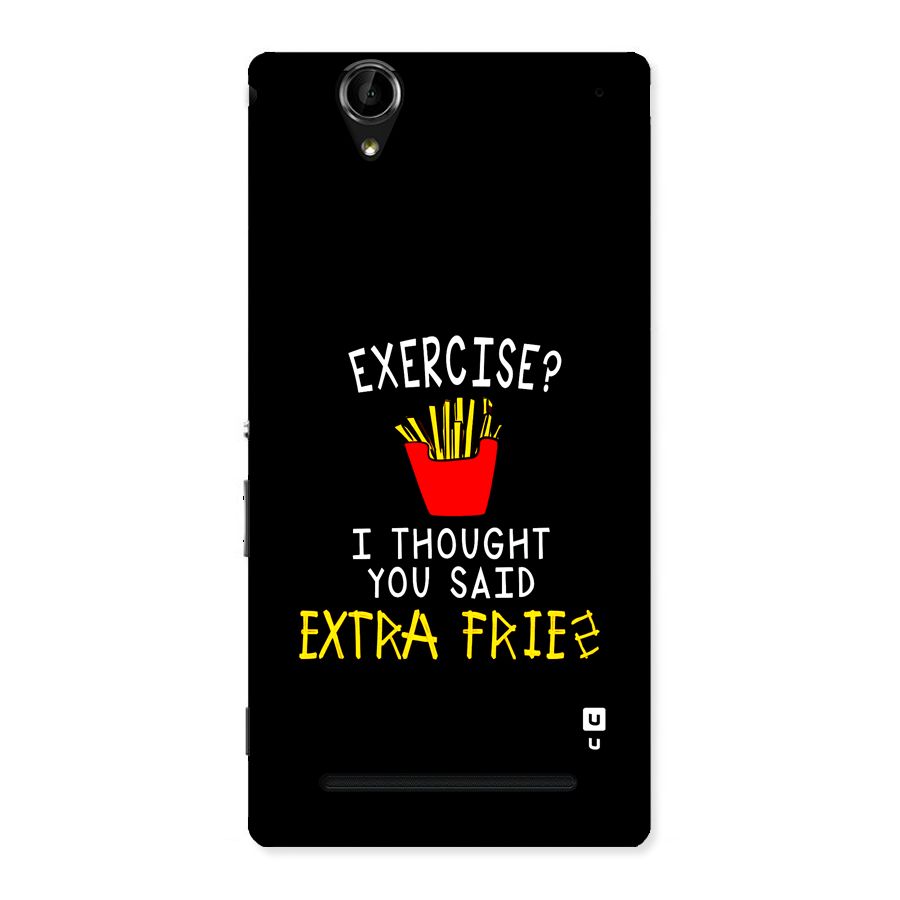Extra Fries Back Case for Xperia T2
