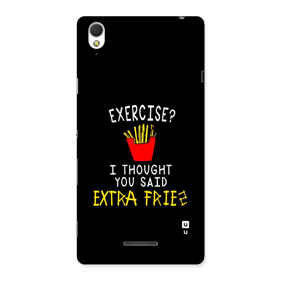 Extra Fries Back Case for Xperia T3