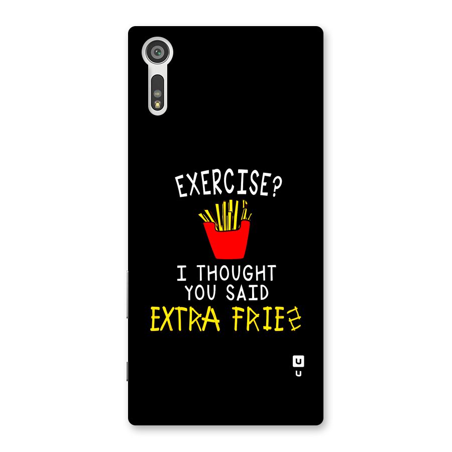 Extra Fries Back Case for Xperia XZ