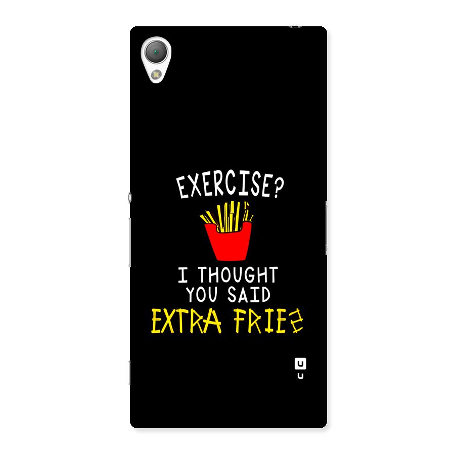 Extra Fries Back Case for Xperia Z3