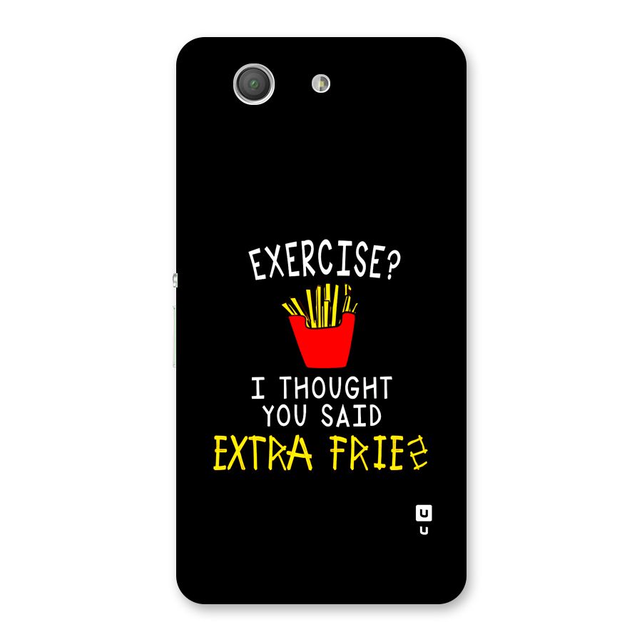 Extra Fries Back Case for Xperia Z3 Compact