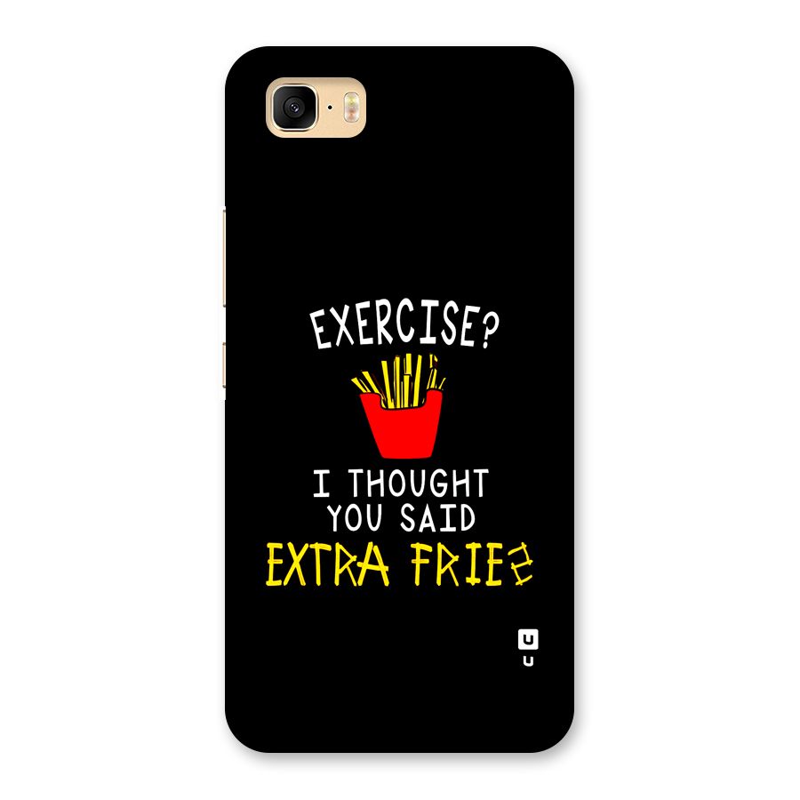 Extra Fries Back Case for Zenfone 3s Max