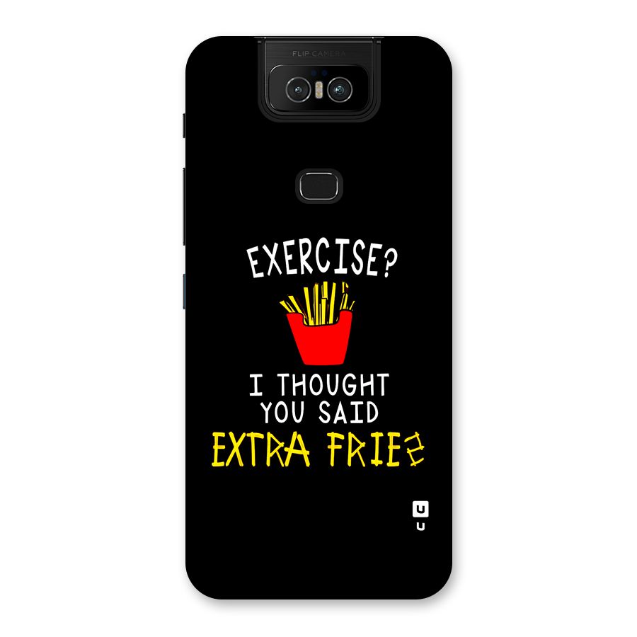 Extra Fries Back Case for Zenfone 6z