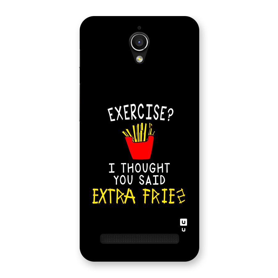 Extra Fries Back Case for Zenfone Go