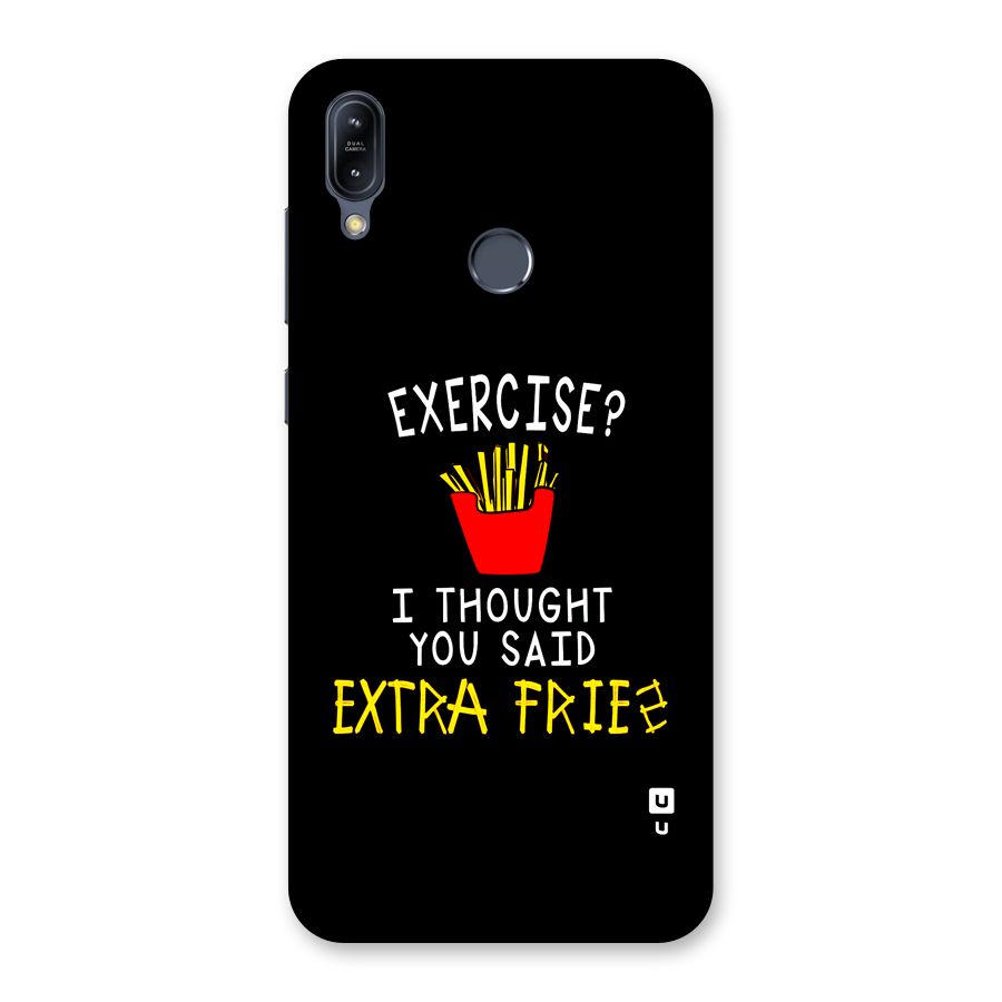 Extra Fries Back Case for Zenfone Max M2