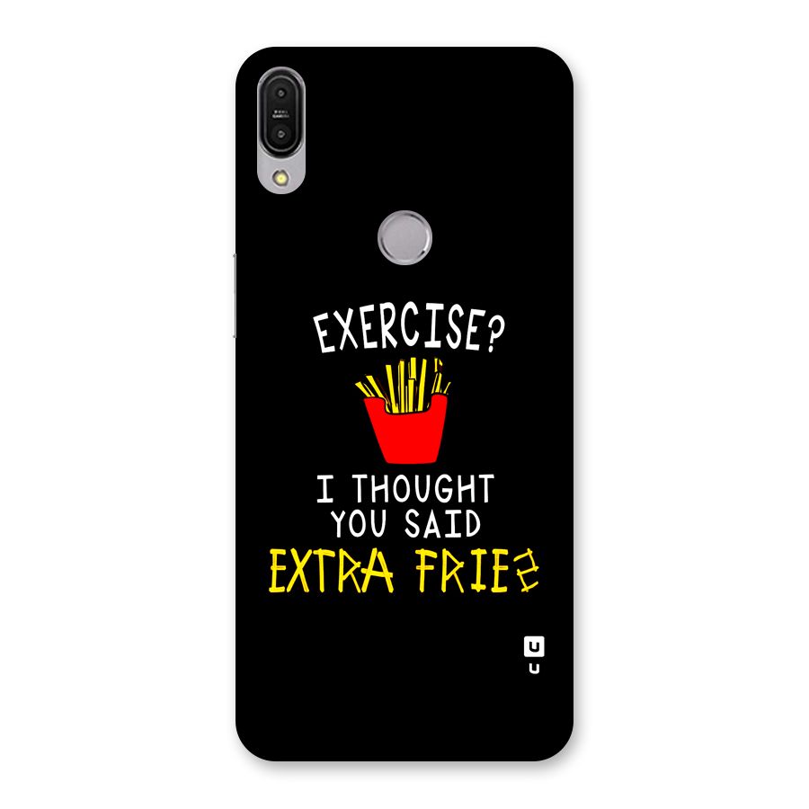 Extra Fries Back Case for Zenfone Max Pro M1