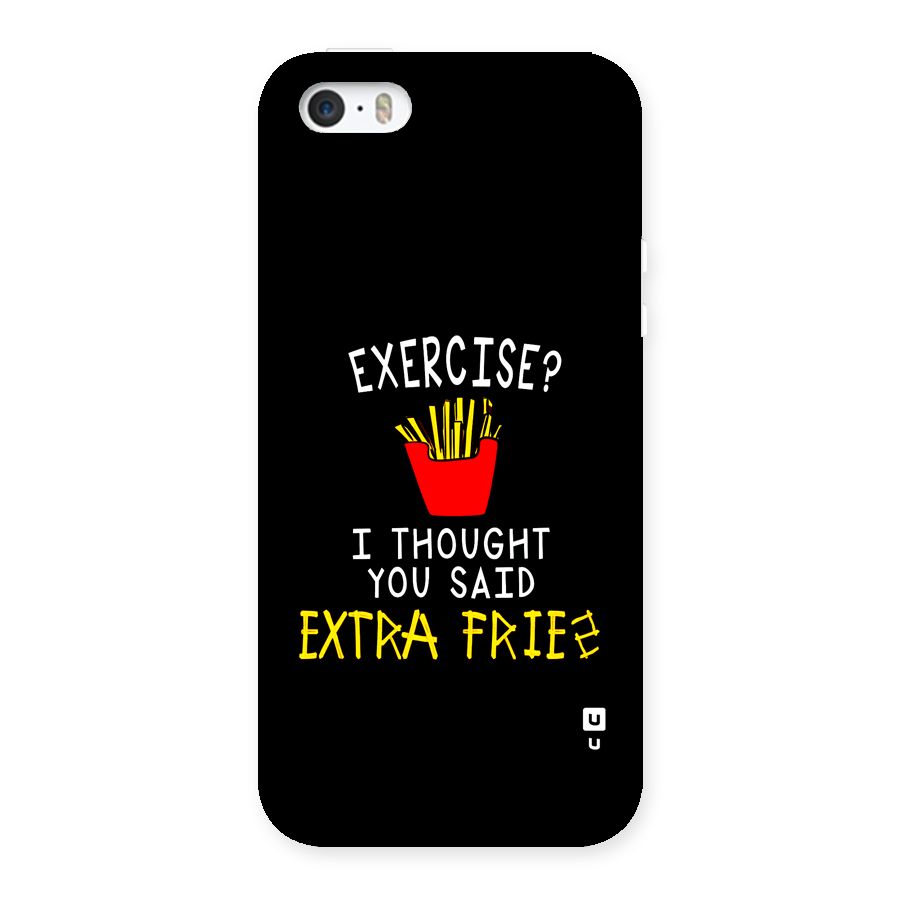 Extra Fries Back Case for iPhone SE 2016
