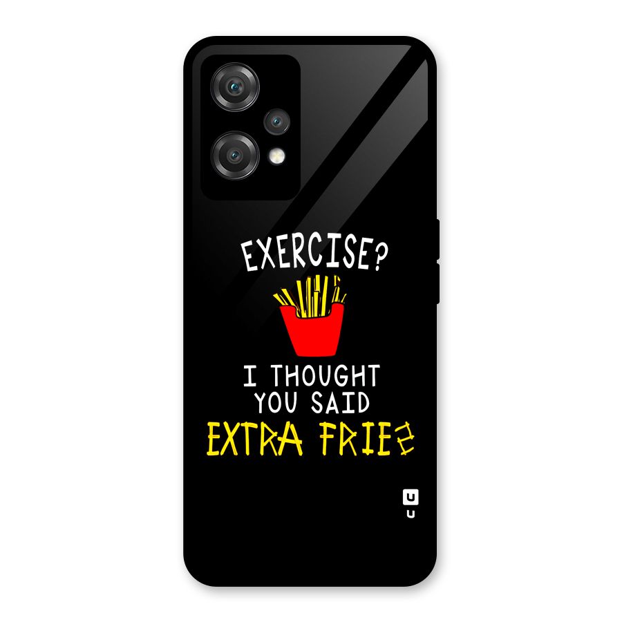 Extra Fries Glass Back Case for OnePlus Nord CE 2 Lite 5G