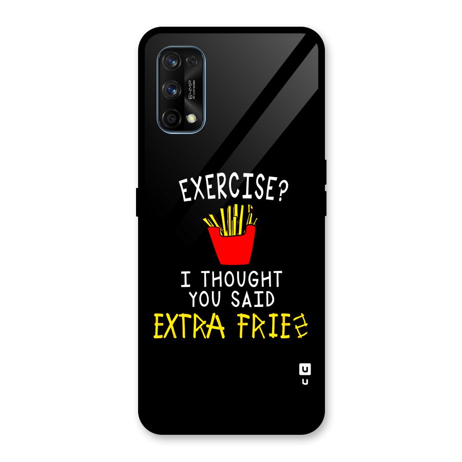 Extra Fries Glass Back Case for Realme 7 Pro