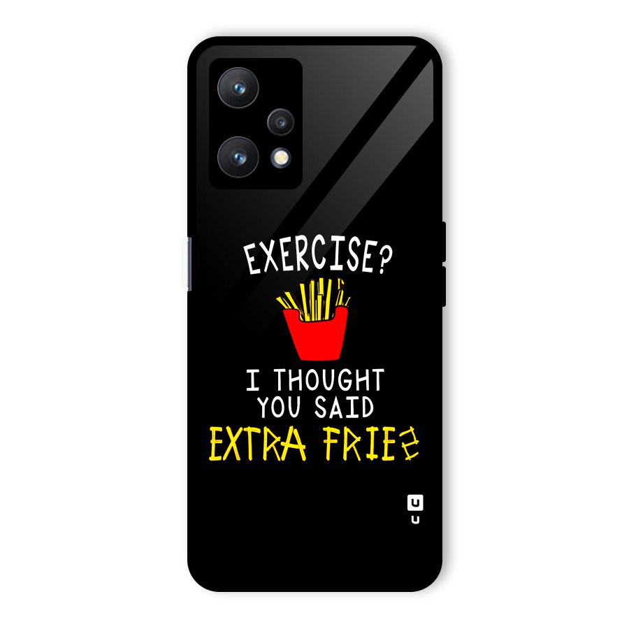 Extra Fries Glass Back Case for Realme 9 Pro 5G