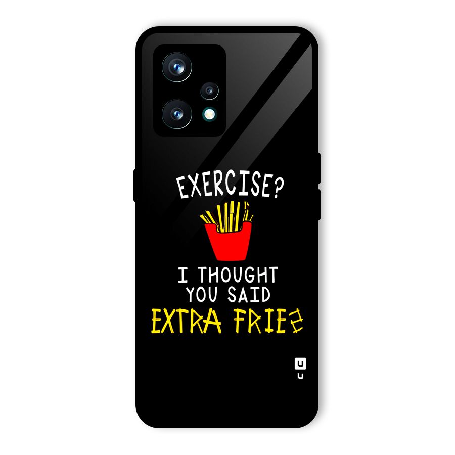 Extra Fries Glass Back Case for Realme 9 Pro Plus 5G
