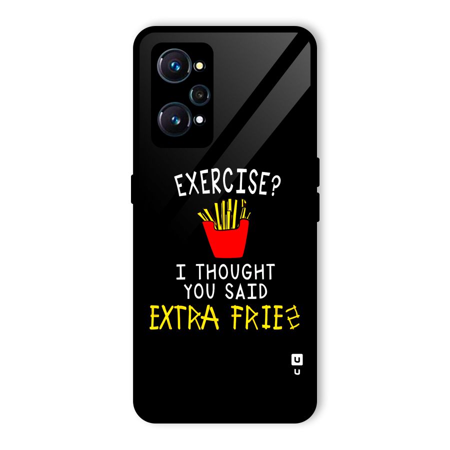 Extra Fries Glass Back Case for Realme GT Neo2