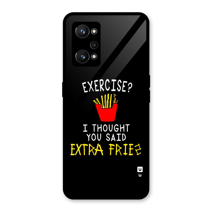Extra Fries Glass Back Case for Realme GT Neo 3T