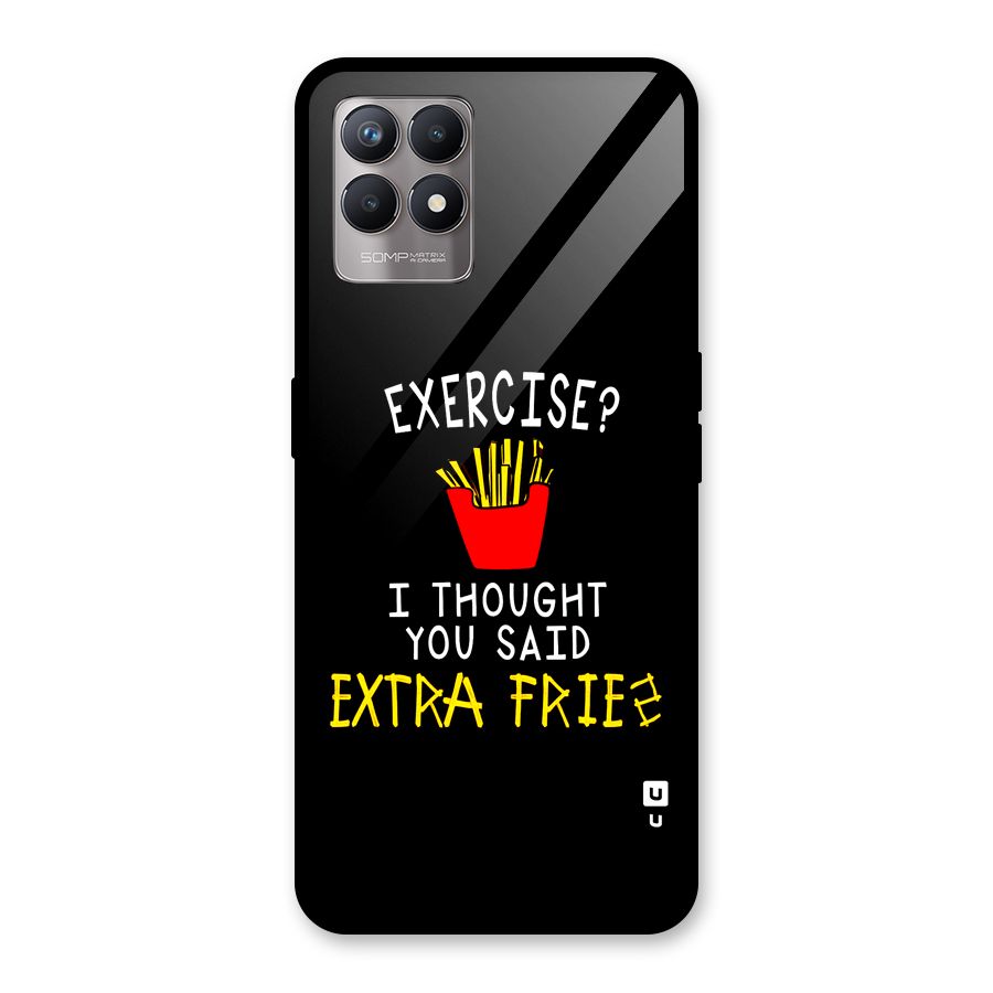 Extra Fries Glass Back Case for Realme Narzo 50