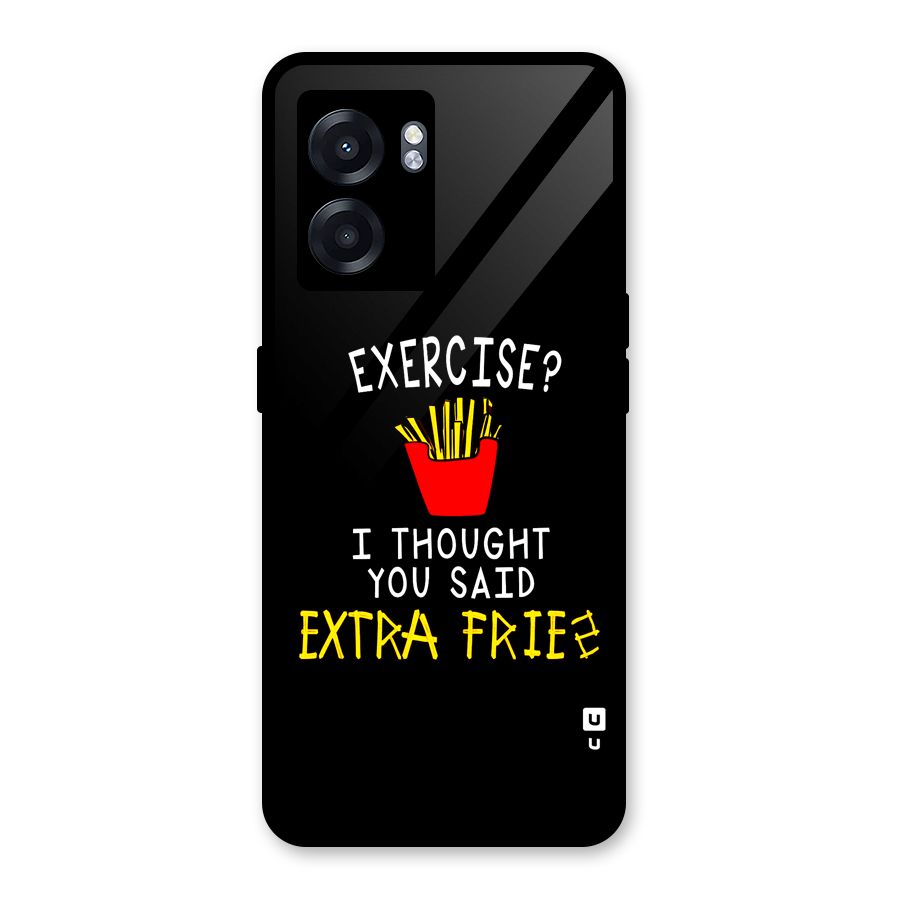 Extra Fries Glass Back Case for Realme Narzo 50 5G