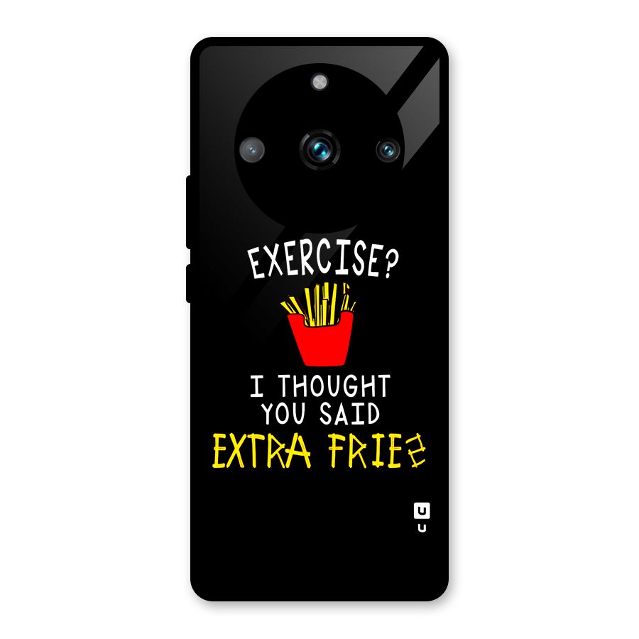 Extra Fries Glass Back Case for Realme Narzo 60 Pro