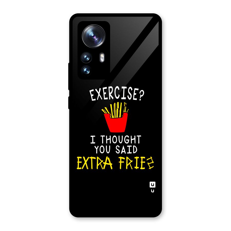Extra Fries Glass Back Case for Xiaomi 12 Pro