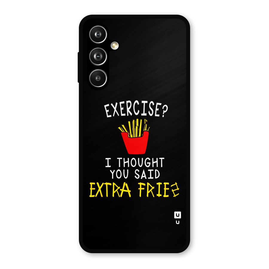 Extra Fries Metal Back Case for Galaxy F54