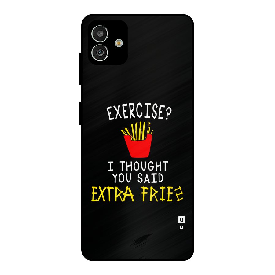 Extra Fries Metal Back Case for Galaxy M13 5G