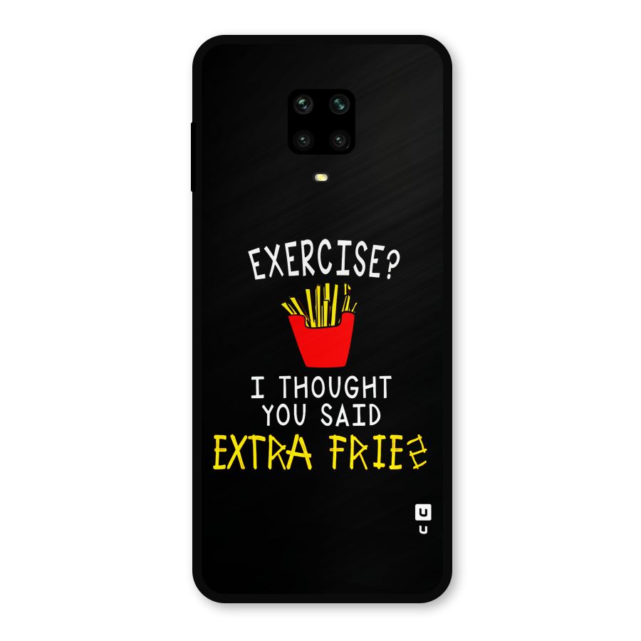 Extra Fries Metal Back Case for Poco M2